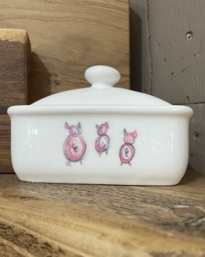 Pig Butter Dish