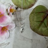Small Curved Heart Necklace
