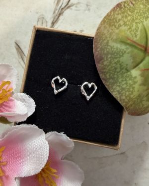 Heart Outline Studs