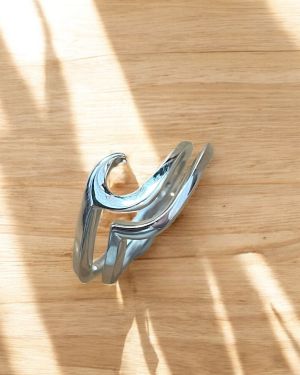 Two Piece Wave Ring