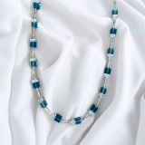 Turquoise Crystal Necklace