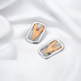 Rectangular Heart Frame Studs