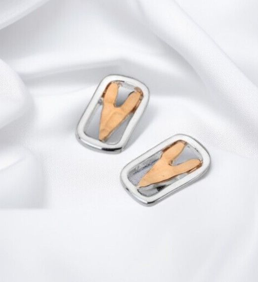 Rectangular Heart Frame Studs