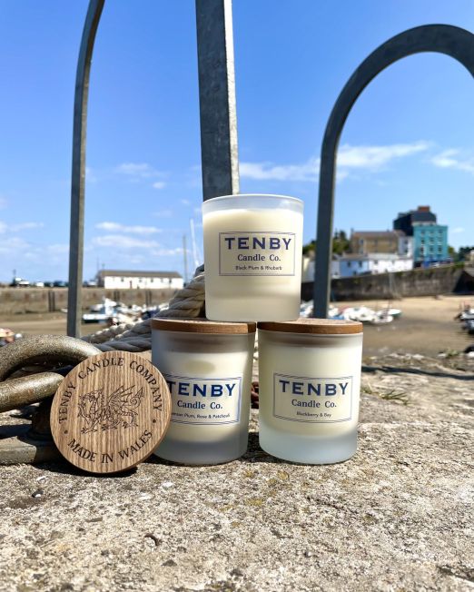 Tenby Glass Candles