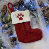 Paw Print Stocking