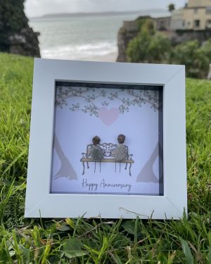 Happy Anniversary Frame