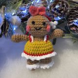 Christmas Gingerbread Girl Decoration