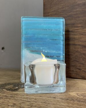 Beach Waves Tea Light Holder