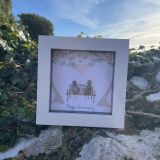 Happy Anniversary Frame