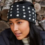 Kew Charcoal Headband