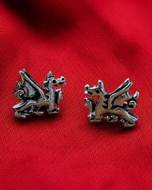 Welsh Dragon Studs