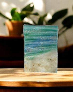 Beach Waves Tea Light Holder