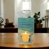 Beach Waves Tea Light Holder
