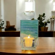 Beach Waves Tea Light Holder