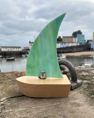 Green Glass Boat