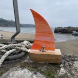 Orange Glass Boat