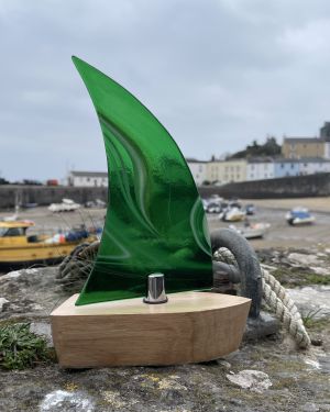Green Glass Boat