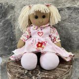 Flower Pot Dress Rag Doll