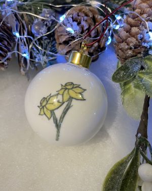 Daffodil Bauble