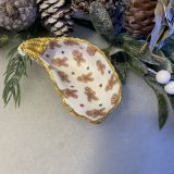 Christmas Gingerbread Men Oyster Shell