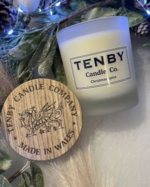Christmas Spice Glass Candle