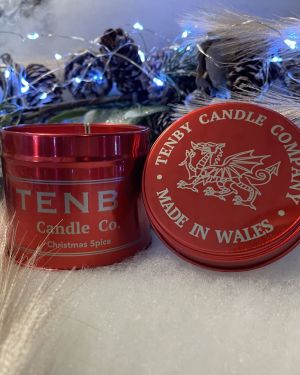 Christmas Spice Tin Candle