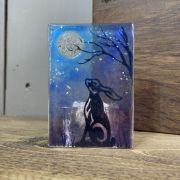 Hare And The Moon Tea Light Holder