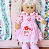 Flower Pot Dress Rag Doll
