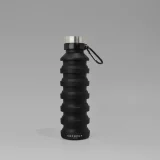 Collapsible Black Water Bottle