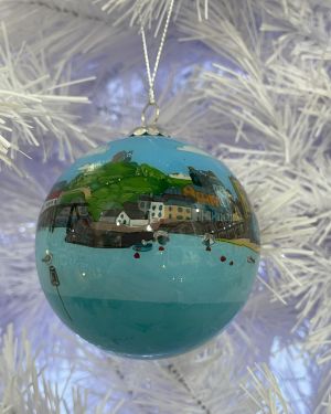 Tenby Glass Bauble