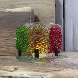 Autumn Trees Glass Curve