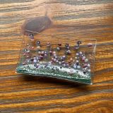 Violet Small Glass Dish