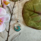 Turquoise Wave Necklace