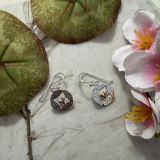 Circle Heart Earrings