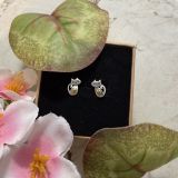 Cat Heart Studs