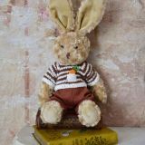 Rabbit In A Striped Jumper