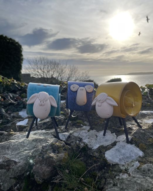Scroll Sheep And Rams
