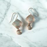 Blue Copper Earrings