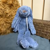 Soft Deep Blue Richie Rabbit Toy