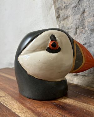 Ceramic Puffin Planter
