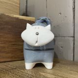 Ceramic Grey Cat