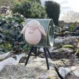 Ceramic Olive Sheep Ornament