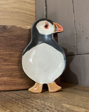 Ceramic Puffin Dish