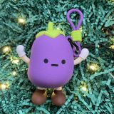 Aubergine Bag Charm