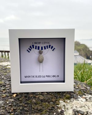 Cardiff City Pebble Frame