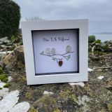 Dare To Be Different Sea Glass Frame