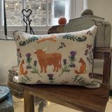 Highland Cow Cushion