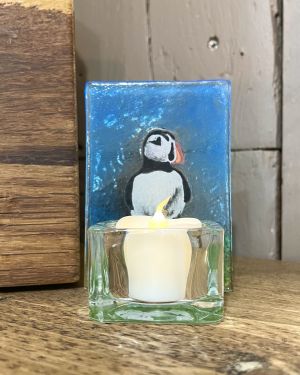 Puffin Tea Light Holder