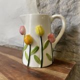 Ceramic Tulip Jug Vase