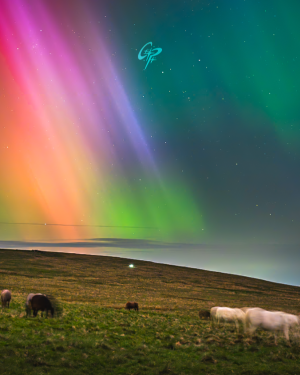 Preseli Aurora Landscape